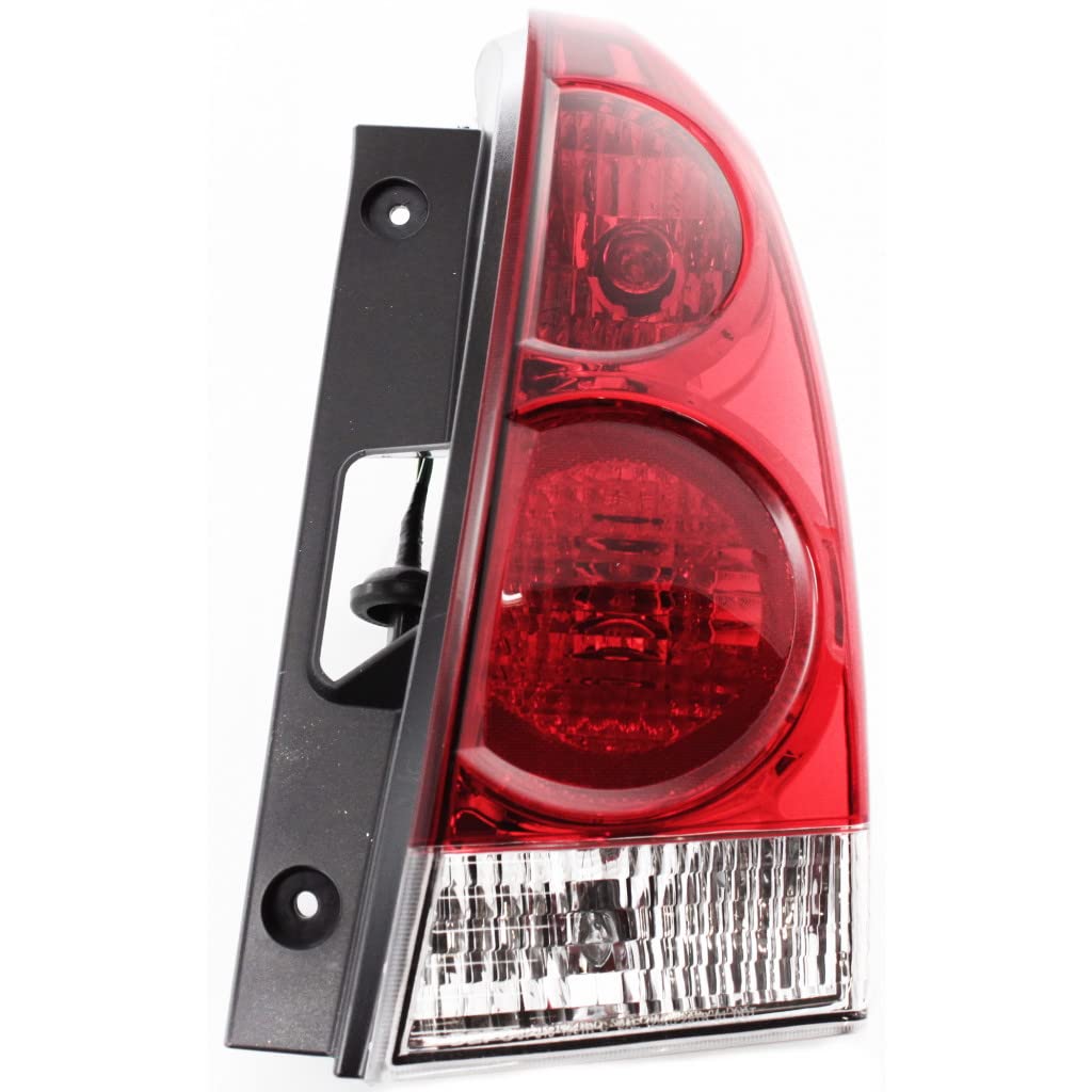 2007-2009 Nissan Quest Passenger Side Tail Light Assembly with Bulbs - Replacement for NI2801167 | Perfect for Night Driving & Enhanced Vehicle Safety