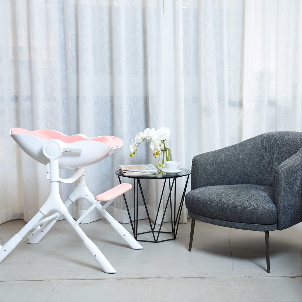 Oribel Cocoon Z 3-Stage Convertible High Chair for Babies & Toddlers - Perfect for Dining, Feeding, and Learning at Home
