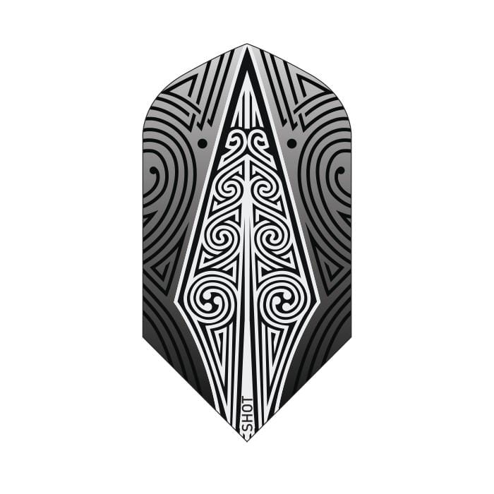 Odin's Spear Slim Dart Flights - High Performance Black Dart Accessories for Professional Players | Perfect for Steel Tip and Soft Tip Darts in Tournaments & Casual Play