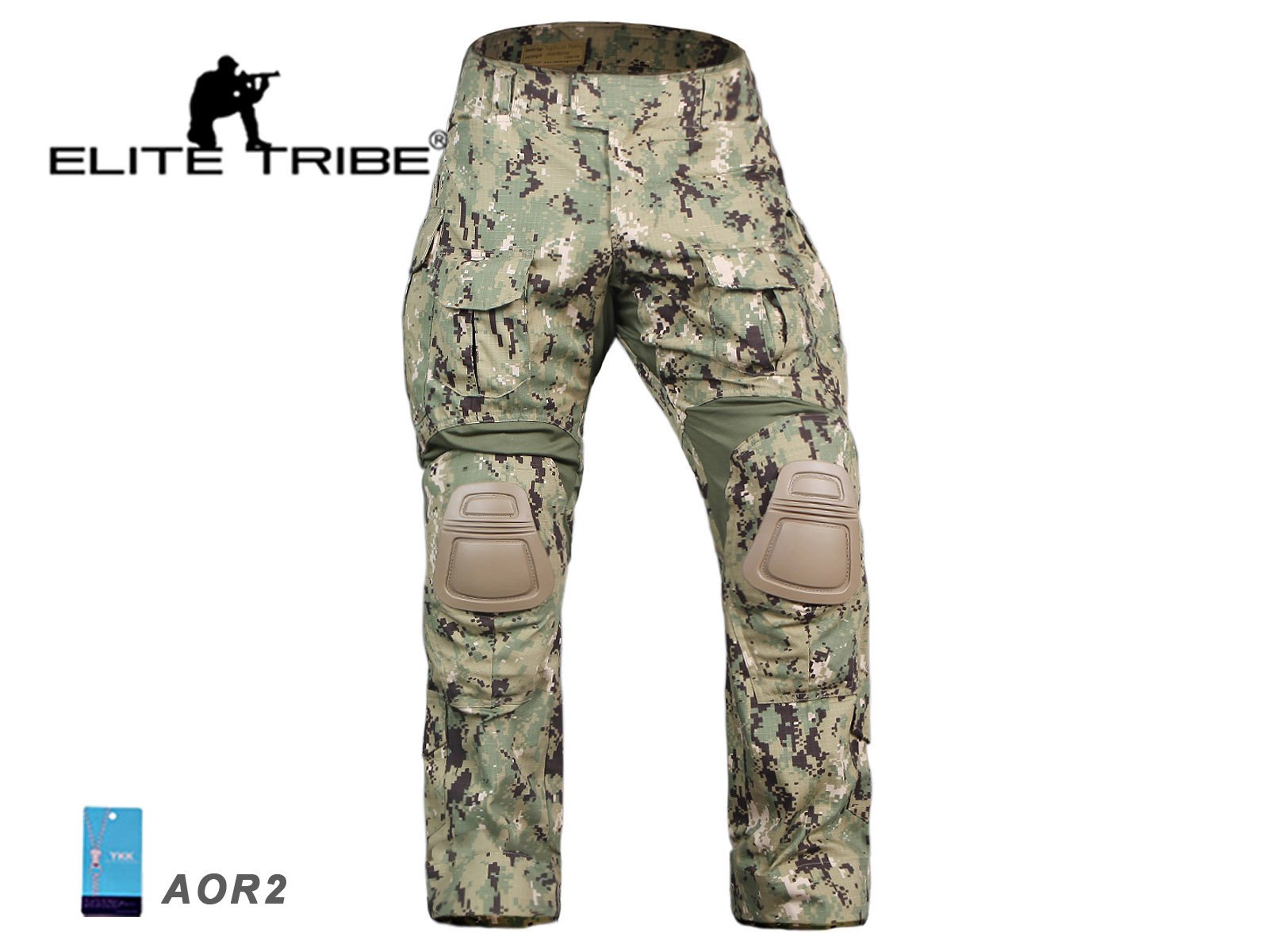 Emerson Airsoft Tactical BDU Military Combat Uniform Set - Gen3 AOR2 Camo Shirt & Pants for Airsoft, Paintball, Outdoor Training & Tactical Operations