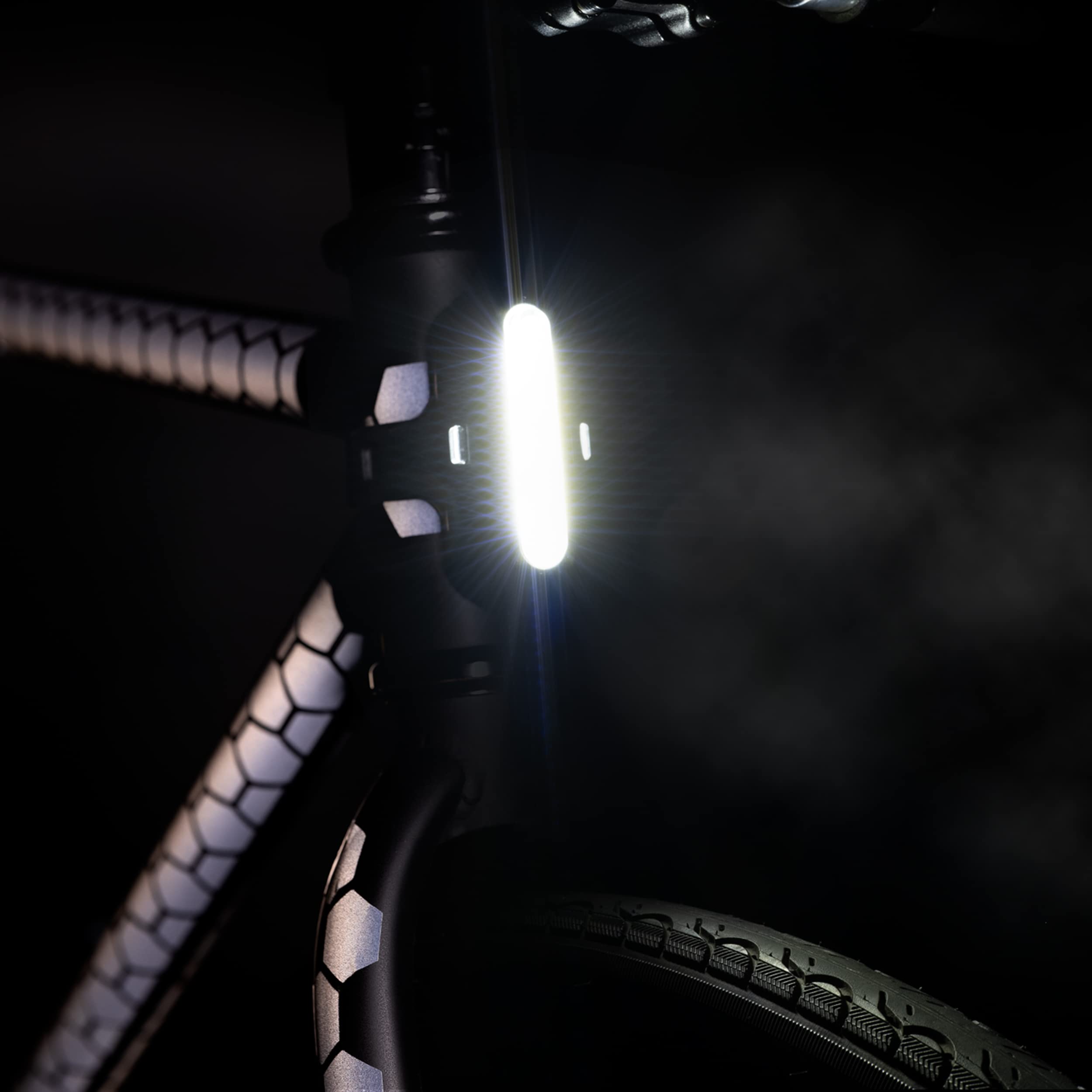 Best Bike Lights for Night Riding - USB Rechargeable, Waterproof, Super Bright LED Bicycle Headlight & Taillight Set - Perfect for Commuting, Mountain Biking & Road Cycling Safety