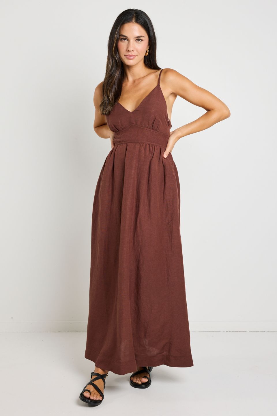 Sexy Strappy Tie Back Maxi Dress for Women - Elegant Summer Beach Party & Evening Wear - Perfect for Date Night & Vacation Outfits