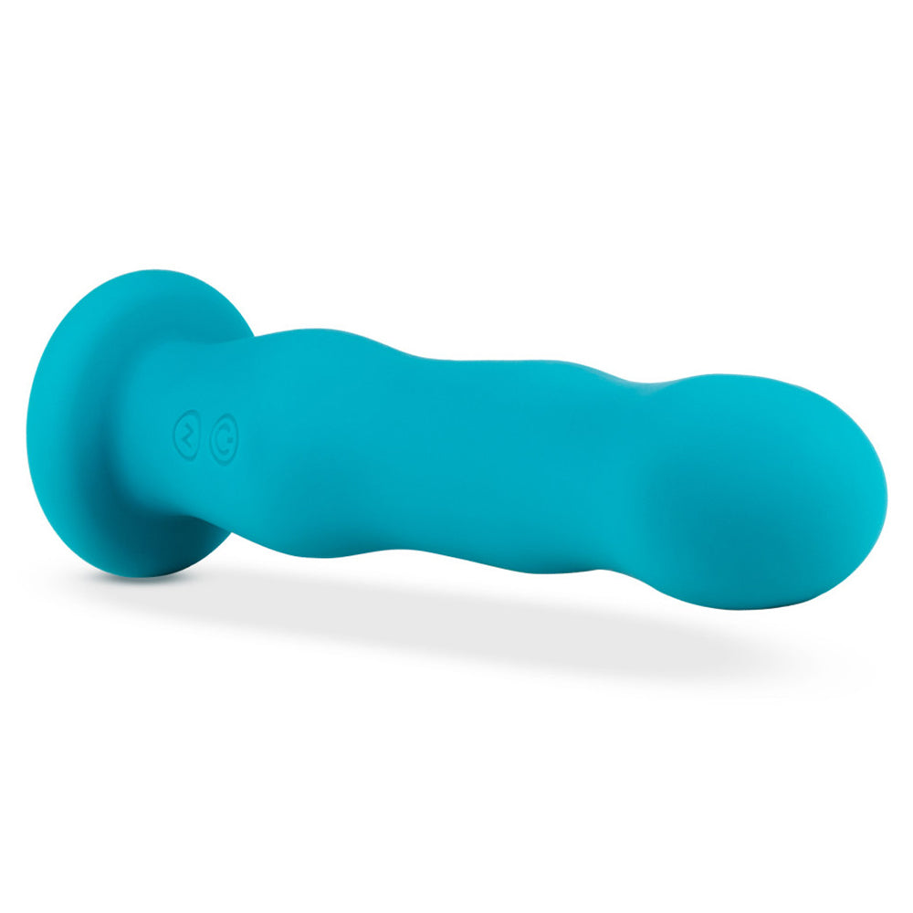 Premium Miami Vibrating Bulbous Dildo with Suction Cup - Powerful G-Spot & Clitoral Stimulator for Solo Play & Couples Use