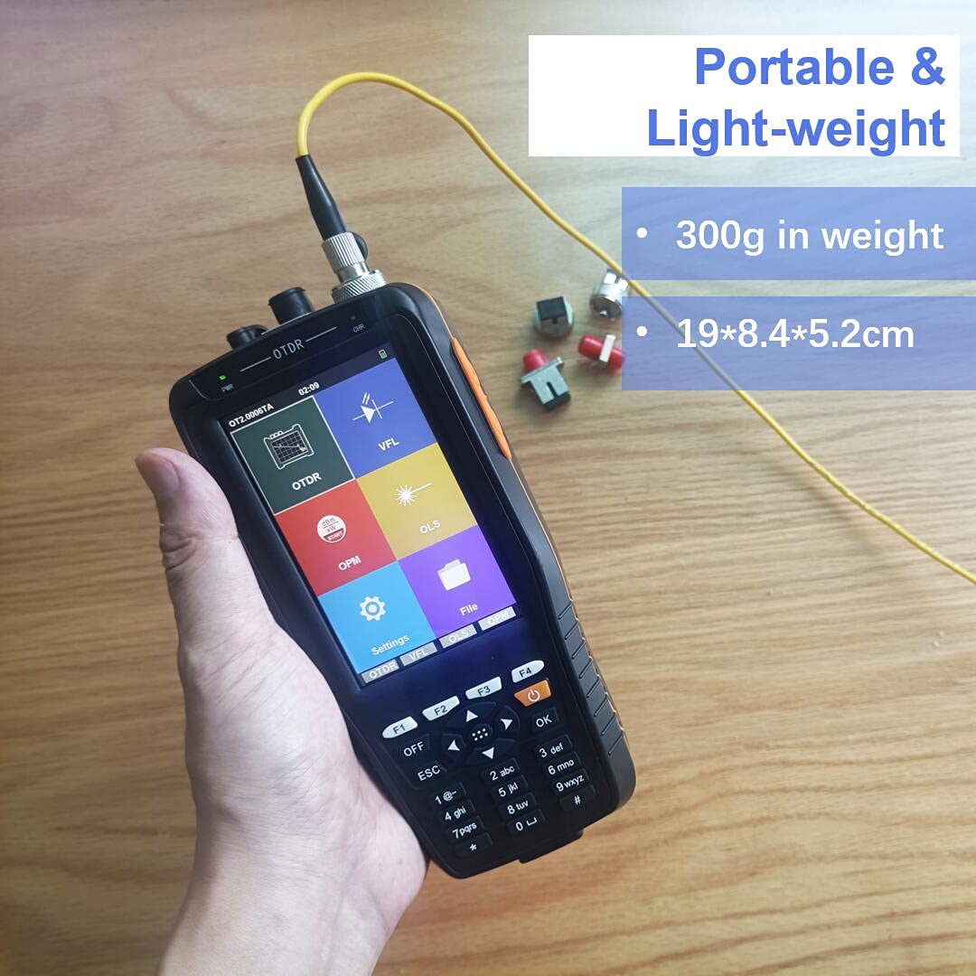 TL290T 4-in-1 Fiber Optic Tester Kit with OTDR, Power Meter, Light Source & Visual Fault Locator - 4