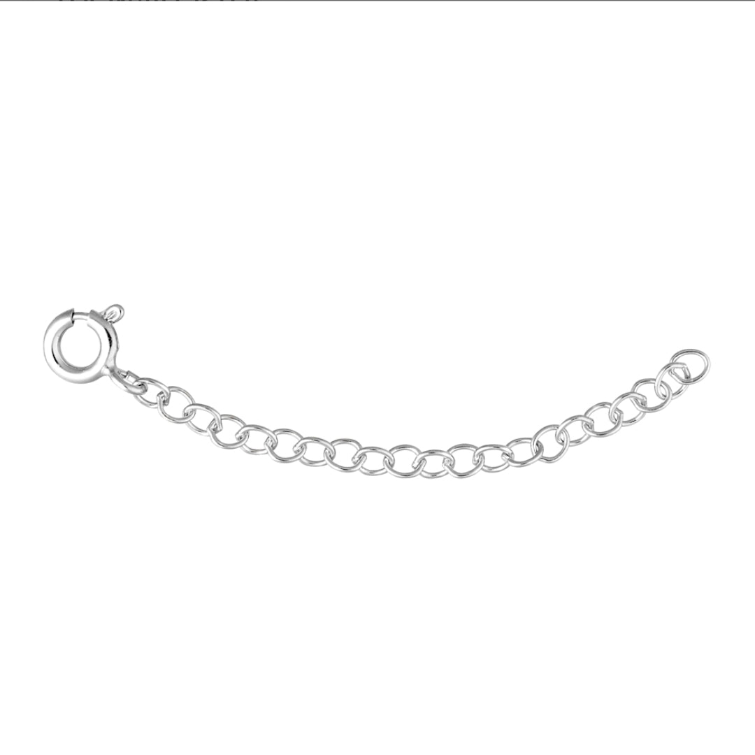 Clip On Extension Chain for Necklaces & Bracelets - Adjustable Jewelry Extender for Pendants & Charms - Perfect for Layering, Gifting & Customizing Jewelry