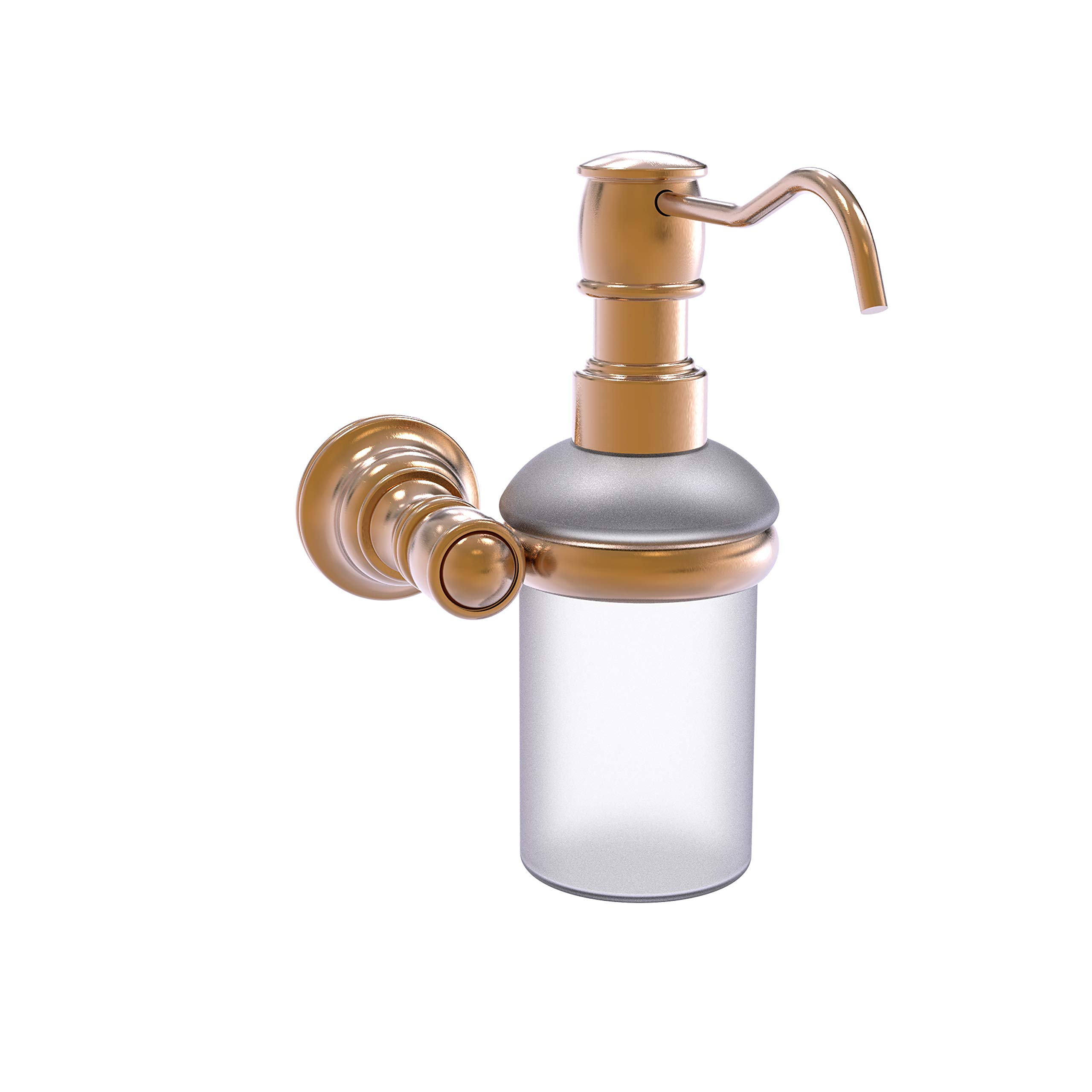 Allied Brass Carolina Collection Brushed Bronze Wall Mounted Soap Dispenser - Perfect for Bathroom, Kitchen & Powder Room Decor