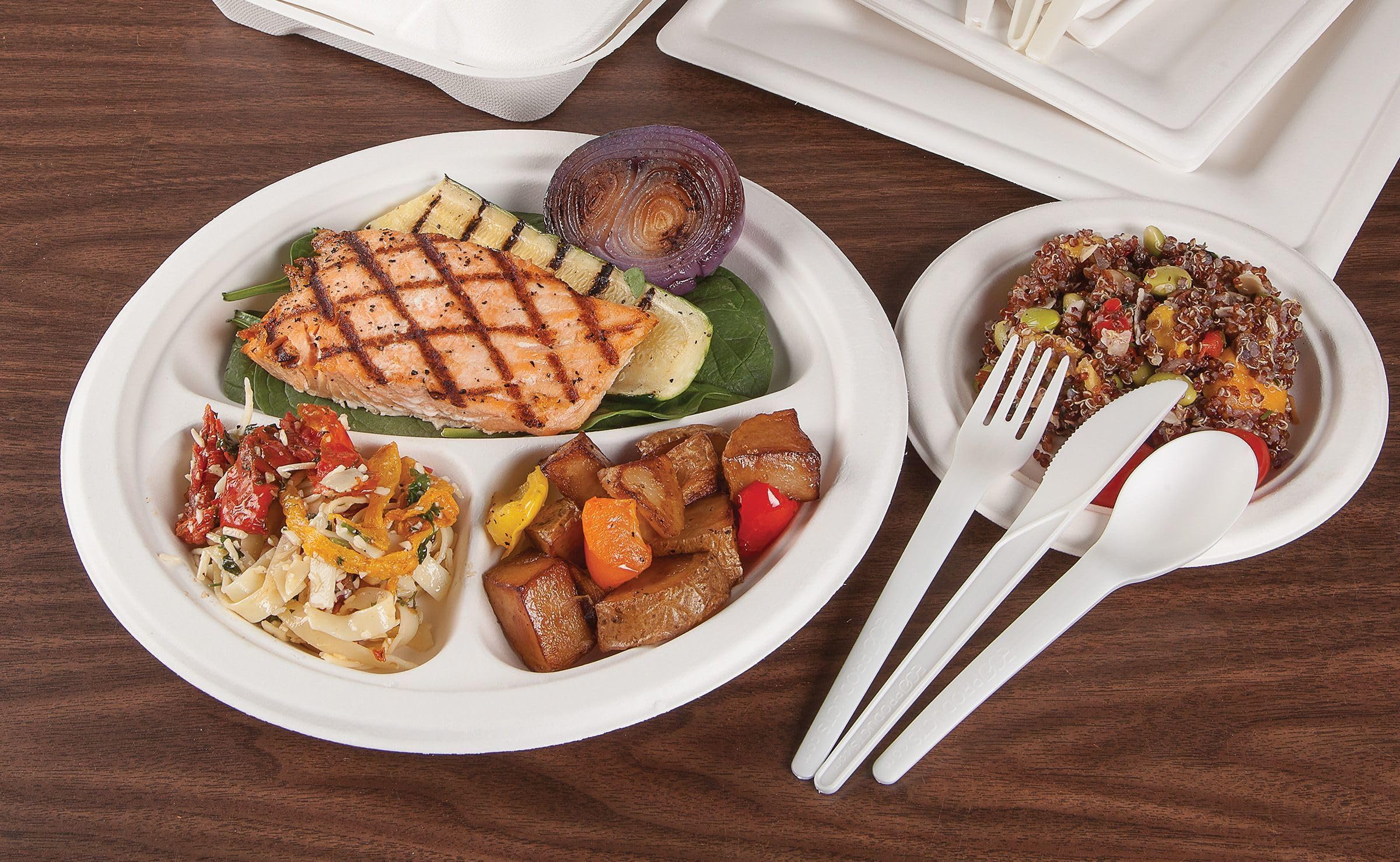 ECO-Friendly Compostable PLA Plastic Utensils - 6