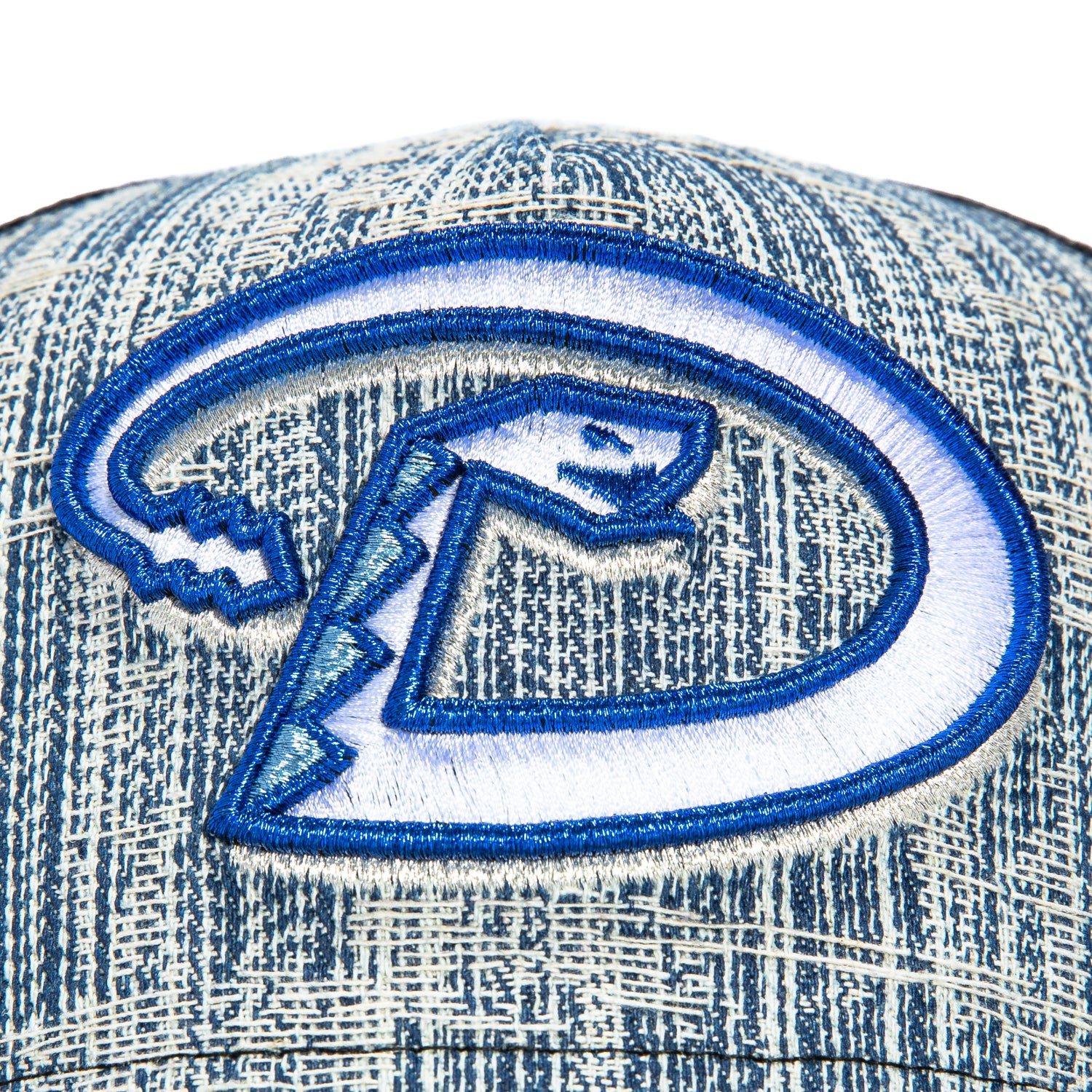 New Era 9Forty A-Frame Arizona Diamondbacks Snapback Trucker Hat - Denim Navy Blue | MLB Baseball Cap for Men & Women | Game Day, Casual Wear, Sports Fan Gift