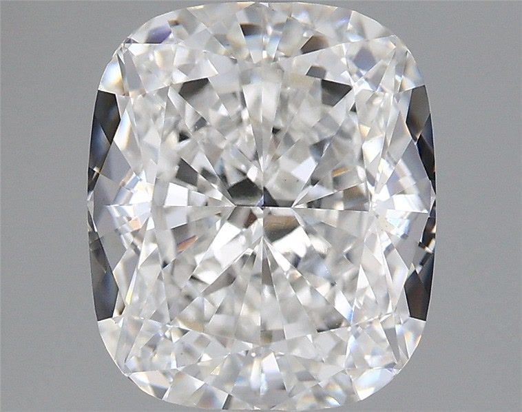 3.05 Carat E Color VS1 Clarity Cushion Cut Lab-Grown Diamond for Engagement Rings & Fine Jewelry