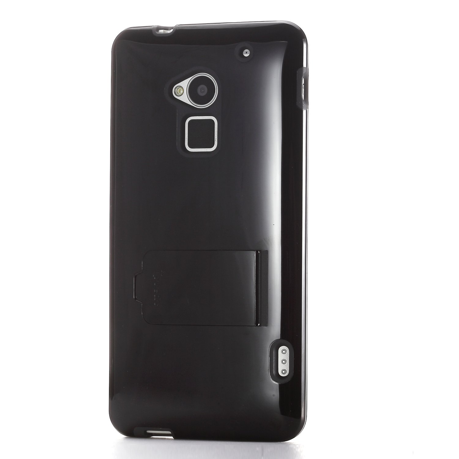 Poetic Invictus Hybrid Protective Case for HTC One Max - Shockproof & Slim Design - Black/Gray (3-Year Warranty) - Perfect for Outdoor Activities, Work & Daily Use