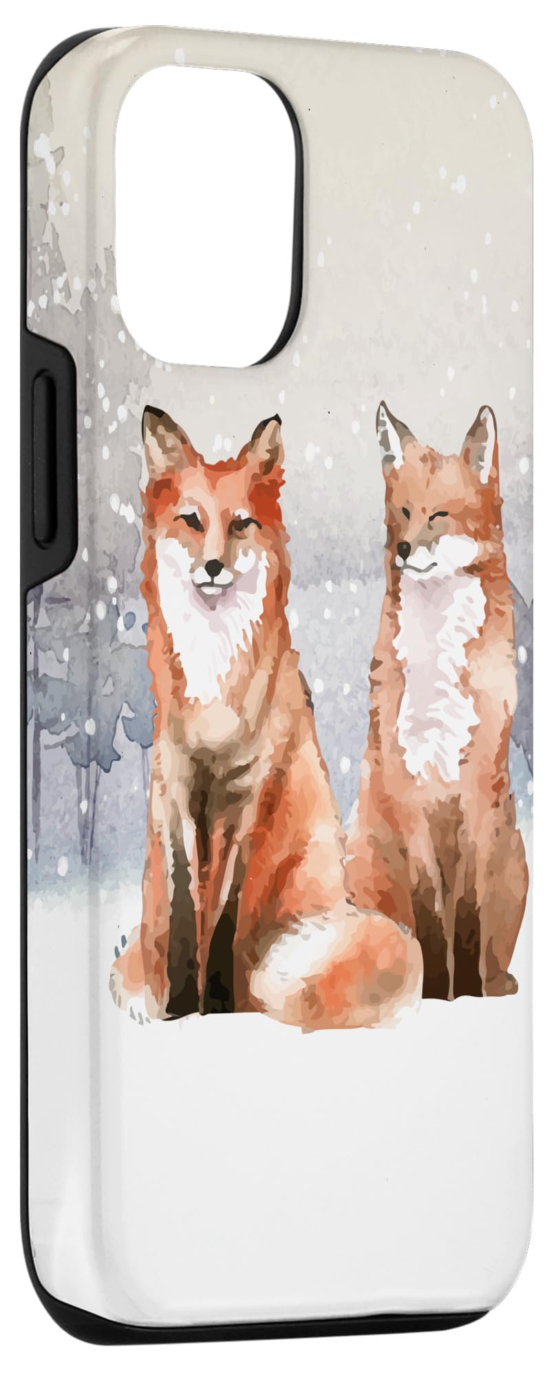 iPhone 12/12 Pro Case - Wolf Pack Design with Wild Dog & Forest Grey Animal Theme | Protective Phone Cover for Outdoor Enthusiasts & Nature Lovers | Perfect for Hiking, Camping & Wildlife Adventures