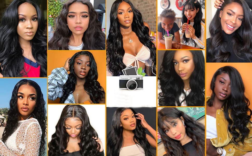 **Tasumla 12A 100% Unprocessed Brazilian Virgin Human Hair Bundles - Body Wave 3 Bundles (26/28/30 Inch) | Natural Color Human Hair Extensions for Weaving & Styling | Perfect for Daily Wear, Parties & Special Occasions**