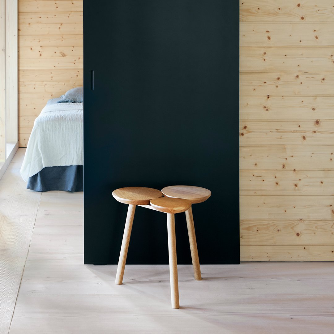 Nao Tamura July Stool Table by Nikari - Modern Scandinavian Design for Living Room, Bedroom & Office Use