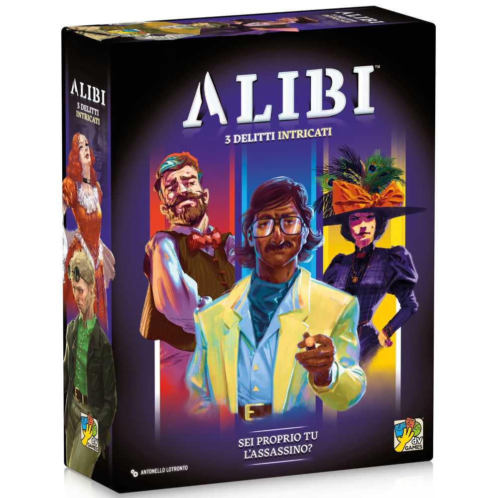 Alibi: 3 Intricate Mystery Murder Party Card Game for Teens & Adults (Ages 14+), 5-6 Players - Perfect for Game Nights, Parties & Family Gatherings
