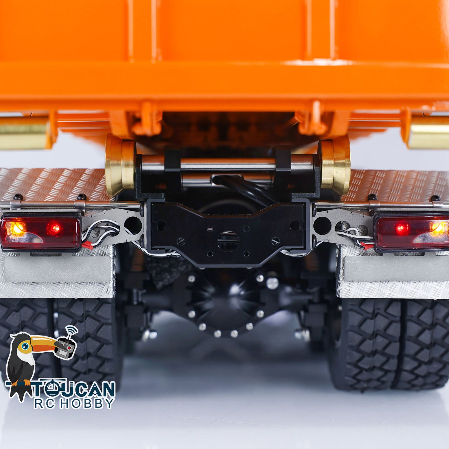 LESU 1/14 Scale 8x8 Hydraulic RC Dumper Truck with Tipper Model, 1/2 Transfer Case, LED Lights, 3T Sound, ESC & Servo Motor - Remote Control Construction Vehicle for Adults & Kids, Perfect for Off-Road Play, Construction Site Simulation & RC Hobby Enthusiasts