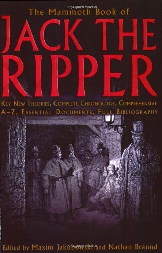 Jack the Ripper Book by Maxim Jakubowski - True Crime for Mystery Fans