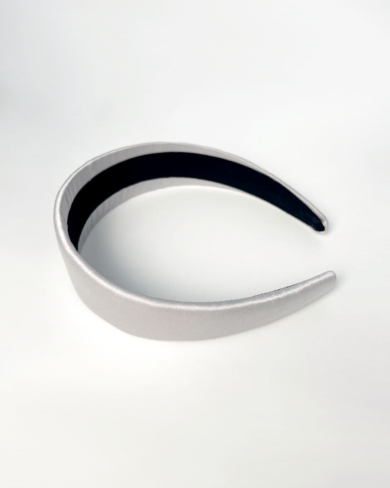 4cm Wide Silk Hairband for Women - Soft & Comfortable Headband for Everyday Wear, Workouts, and Styling