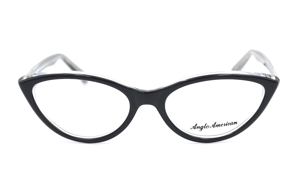 Anglo American Optical Fontana BKCY Eyeglasses - Stylish & Durable Frames for Men & Women | Perfect for Work, Reading & Everyday Fashion