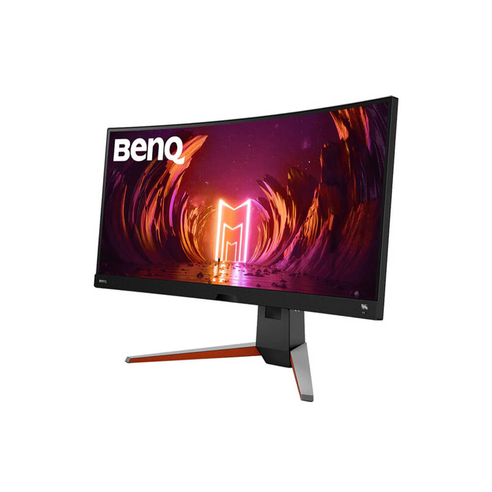 BenQ MOBIUZ EX3415R 34-inch WQHD Curved Gaming Monitor - 144Hz Refresh Rate, 1ms Response Time, IPS Panel - Perfect for PC & Console Gaming, Home Office, and Entertainment Setup