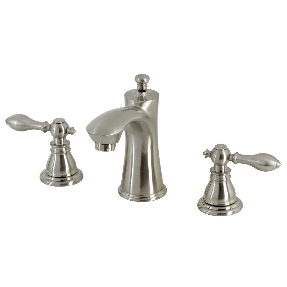 Kingston Brass KB7965ACL American Classic Widespread Bathroom Faucet with Retail Pop Up