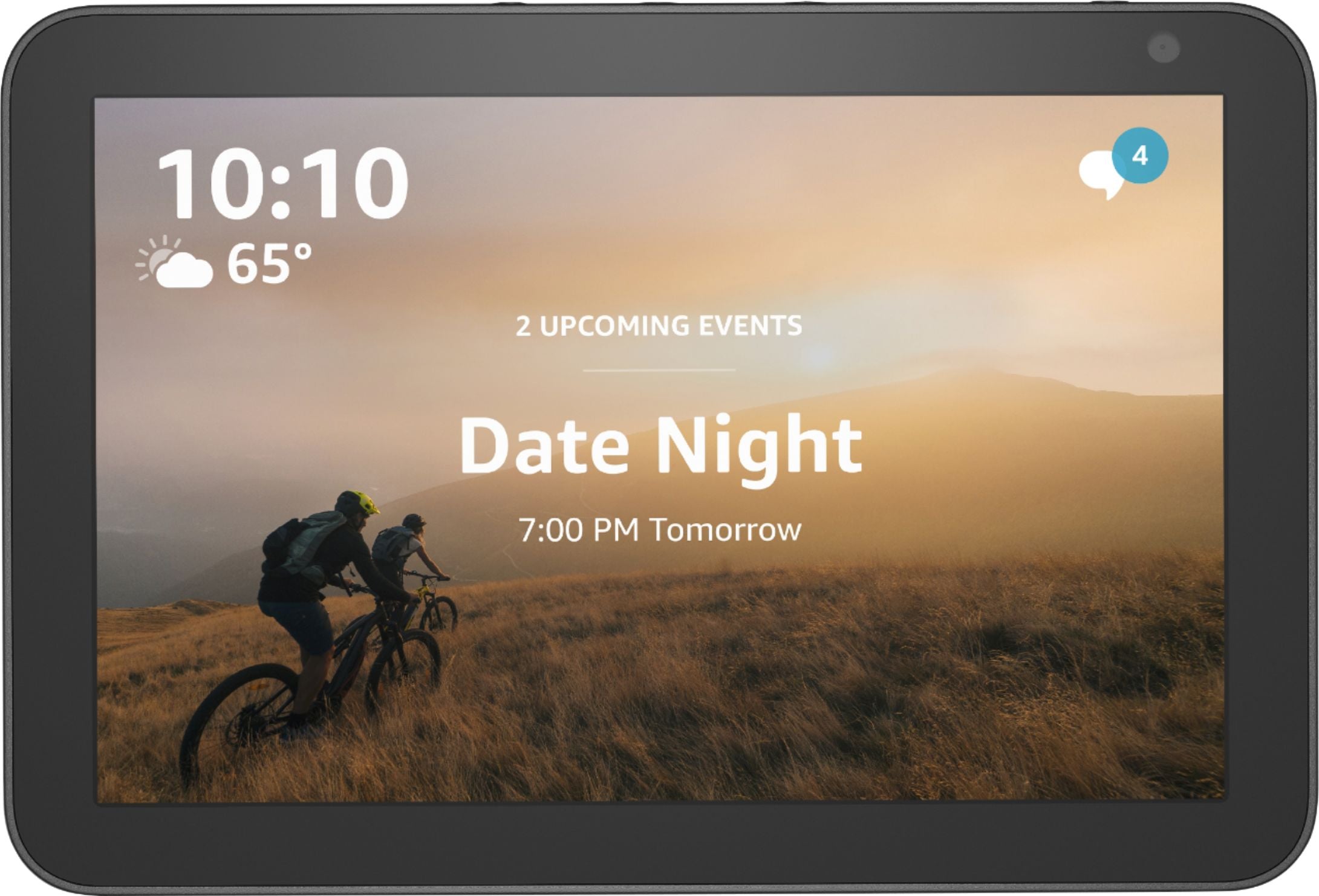 Echo Show 8 (1st Gen) Smart Display with Alexa - Sandstone Color | HD Screen, Voice Control, Video Calls | Perfect for Kitchen, Living Room & Home Office
