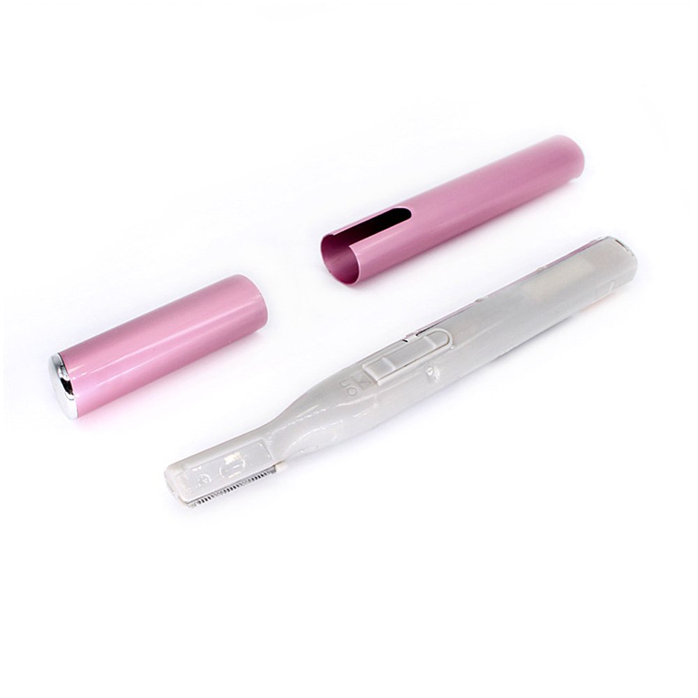 TEEROVA Electric Hair Trimmer for Women - Painless Eyebrow, Bikini & Leg Hair Remover - Portable Rechargeable Shaver - Perfect Travel & Home Use Gift