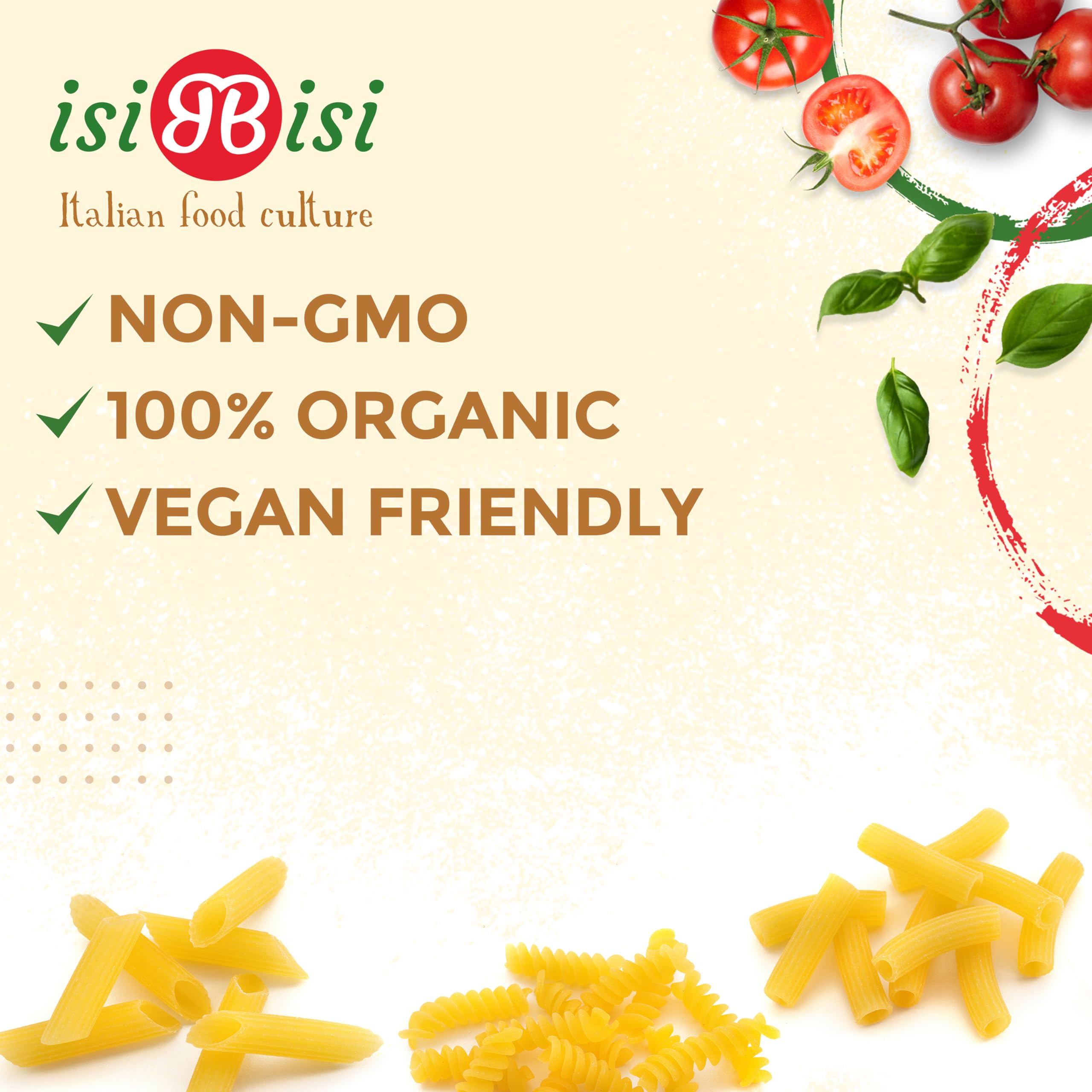 Authentic Italian Pasta Sampler - Penne, Rigatoni & Spirali Noodles - Non-GMO Vegan Pasta Made with Corn & Rice Flour - Artisanal Bulk Pasta from Italy (6 Pack) - Perfect for Italian Dinners, Vegan Meals & Gourmet Cooking