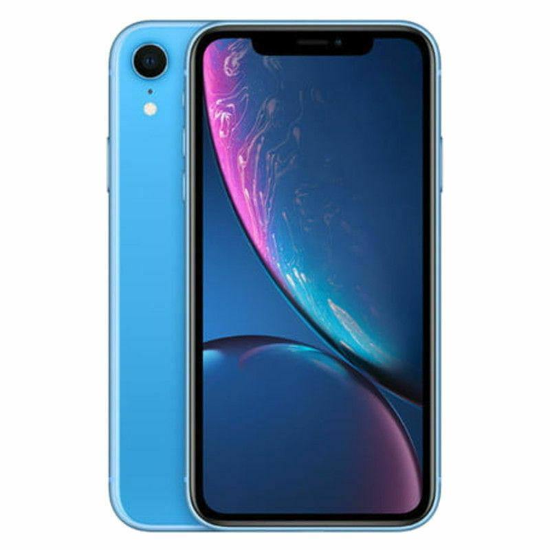 Refurbished iPhone XR 256GB Unlocked - Blue (No Face ID) | Eco-Friendly Smartphone for Work, Travel & Daily Use