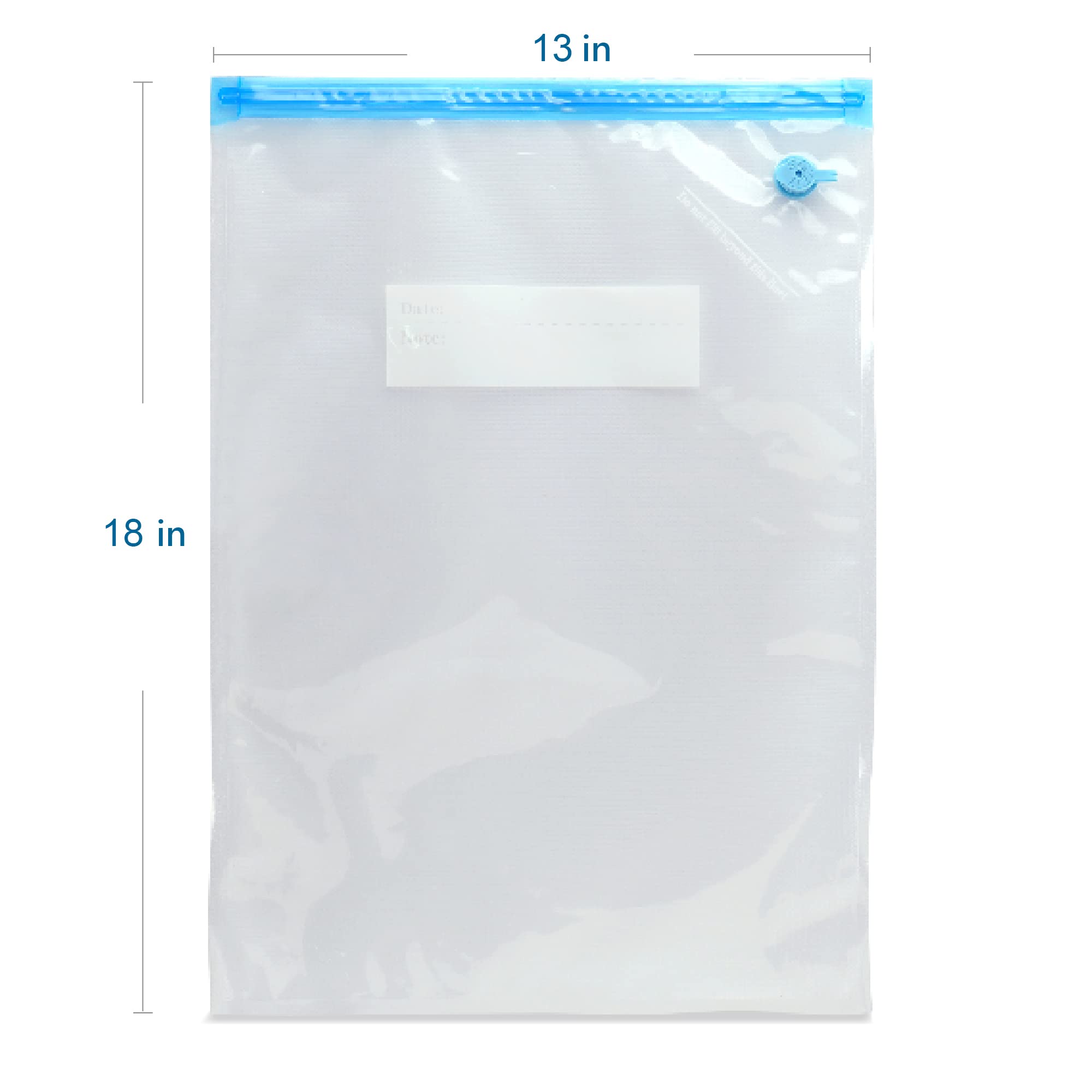 Vacuum-Sealed 3D Printer Filament Storage Bags with Patented Valve - Airtight Moisture-Proof Protection for PLA, ABS, PETG Filaments - Compatible with Creality, Anycubic, Sunlu, Voxelab & Qidi Tech 3D Printers - Ideal for Long-Term Filament Storage & Workshop Organization