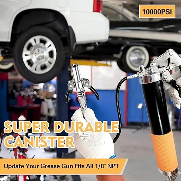 High Pressure Grease Gun Coupler Lock Nozzle 1/8