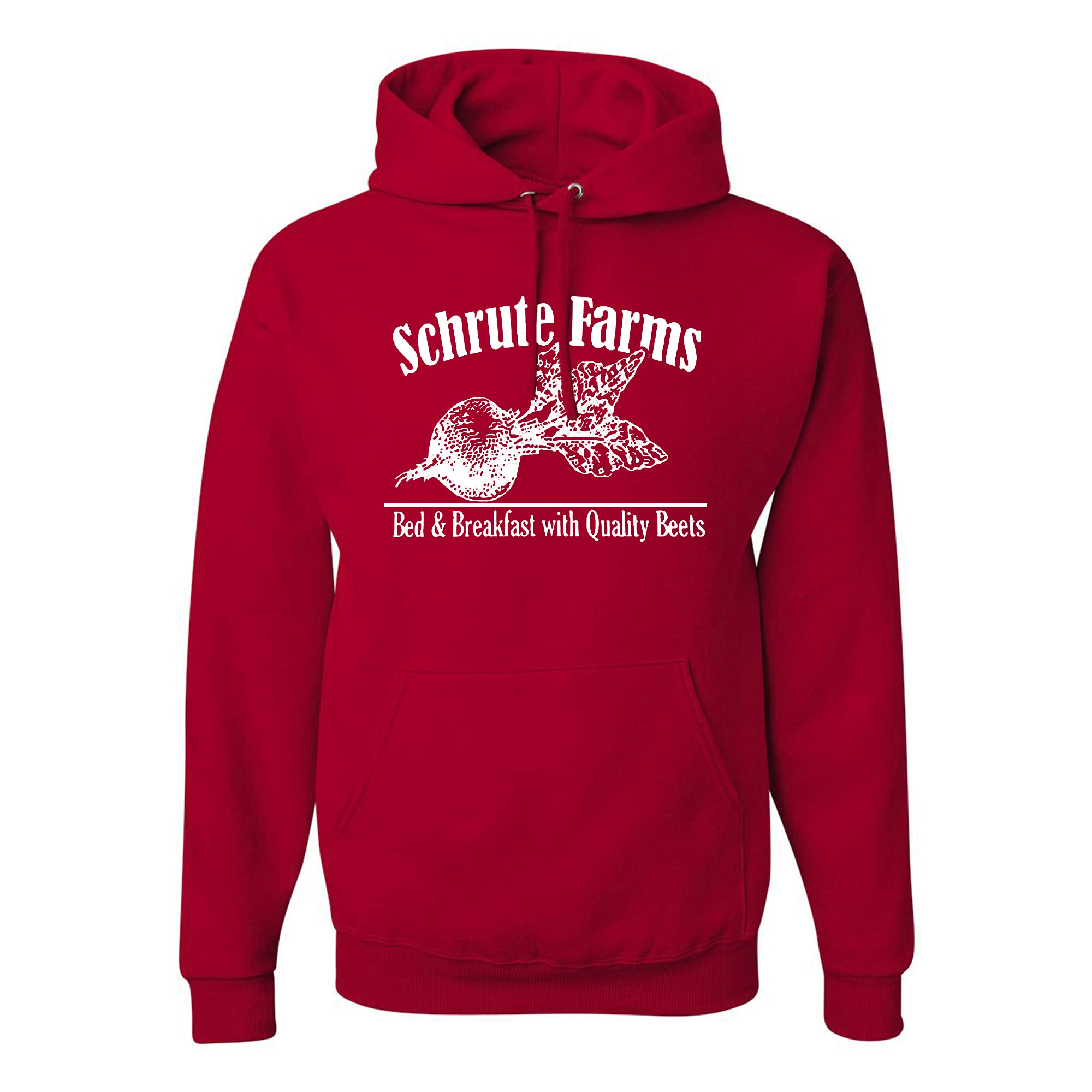 Wild Custom Schrute Farms Pop Culture Graphic Hoodie for Men | Trendy Streetwear & Casual Wear | Perfect for Gifts, Fan Merch, and Everyday Fashion