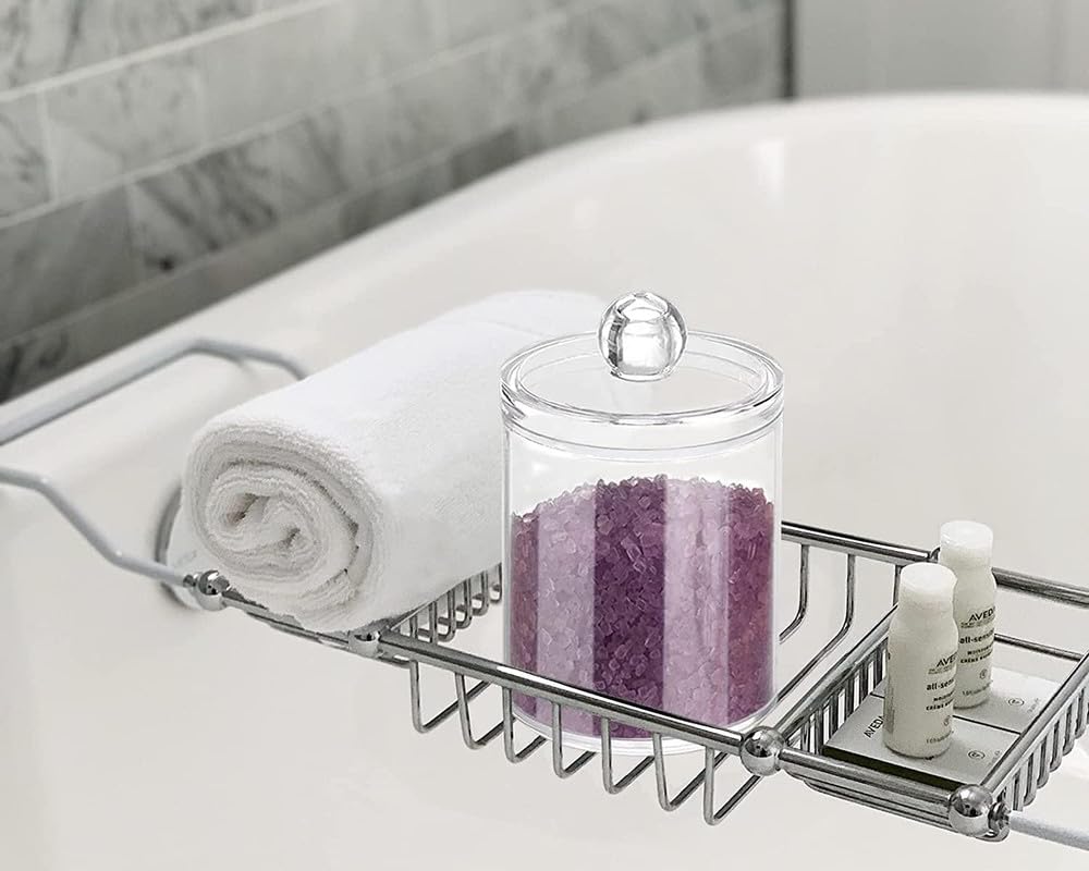 Dkriva® Makeup Remover Pad Storage Box with Lid - Cotton Pad Holder Container for Bathroom & Vanity Organization (1Pcs) - Perfect for Travel & Daily Skincare Routine