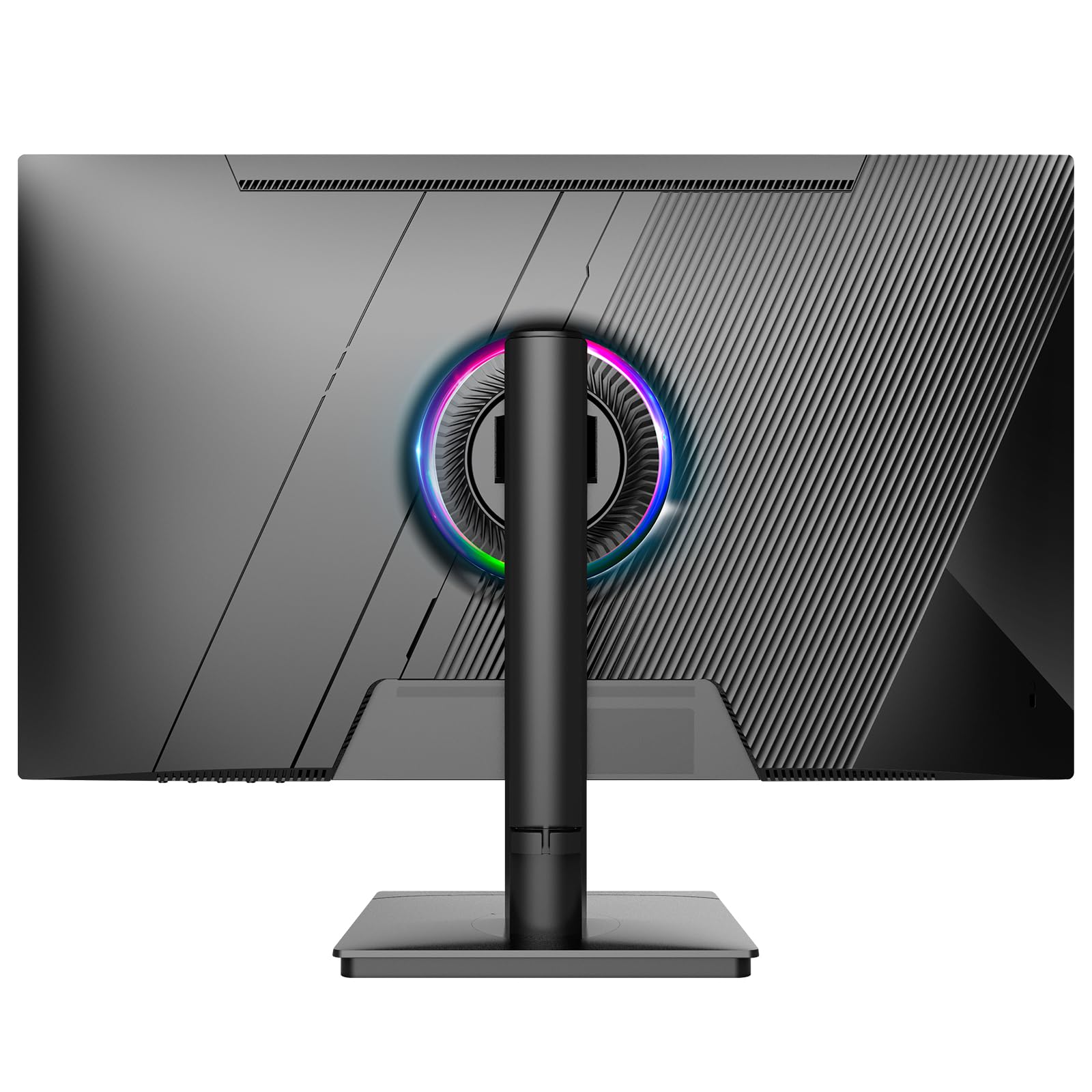 CRUA 27-Inch 360Hz Gaming Monitor, QHD 1440P IPS Display, 100% sRGB, Built-in Speakers, Height/Pivot/Swivel/Tilt Adjustable, FreeSync, DP & HDMI, Wall Mountable - Black - Perfect for Competitive Gaming, Streaming, and Home Office Setup