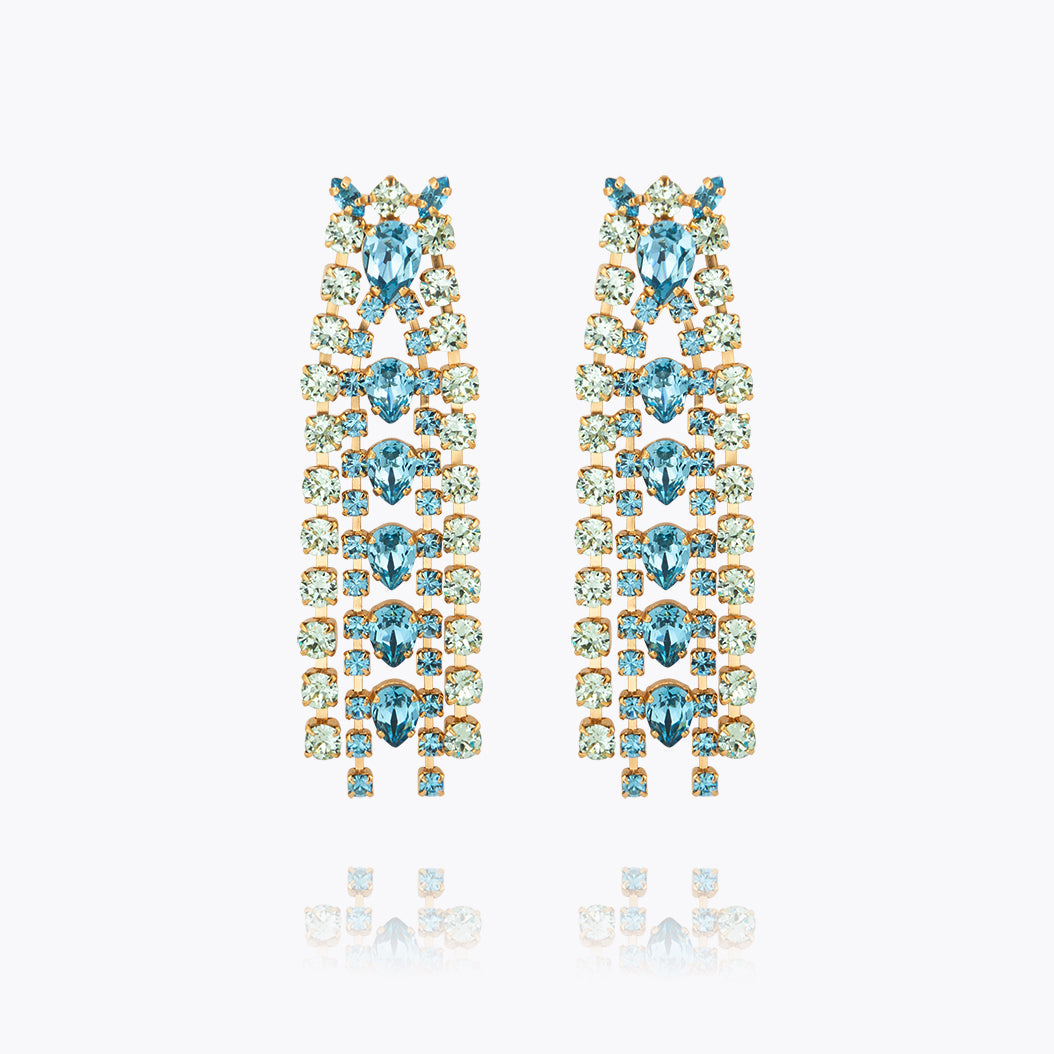 Mini Penelope Earrings & Sea Breeze Combo - Dainty Gold Hoop Earrings for Women, Trendy Beach Jewelry Set | Perfect for Summer Vacations, Weddings & Boho Outfits