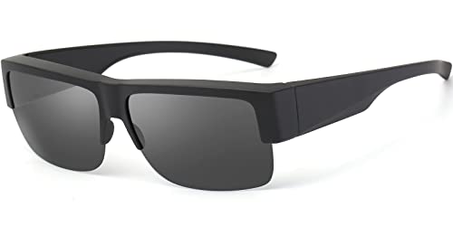 Matte Black Frame(tr90)/ Super Dark Category 4 Lens | Medium Sized | Frame Height: 46mm/1.85inch