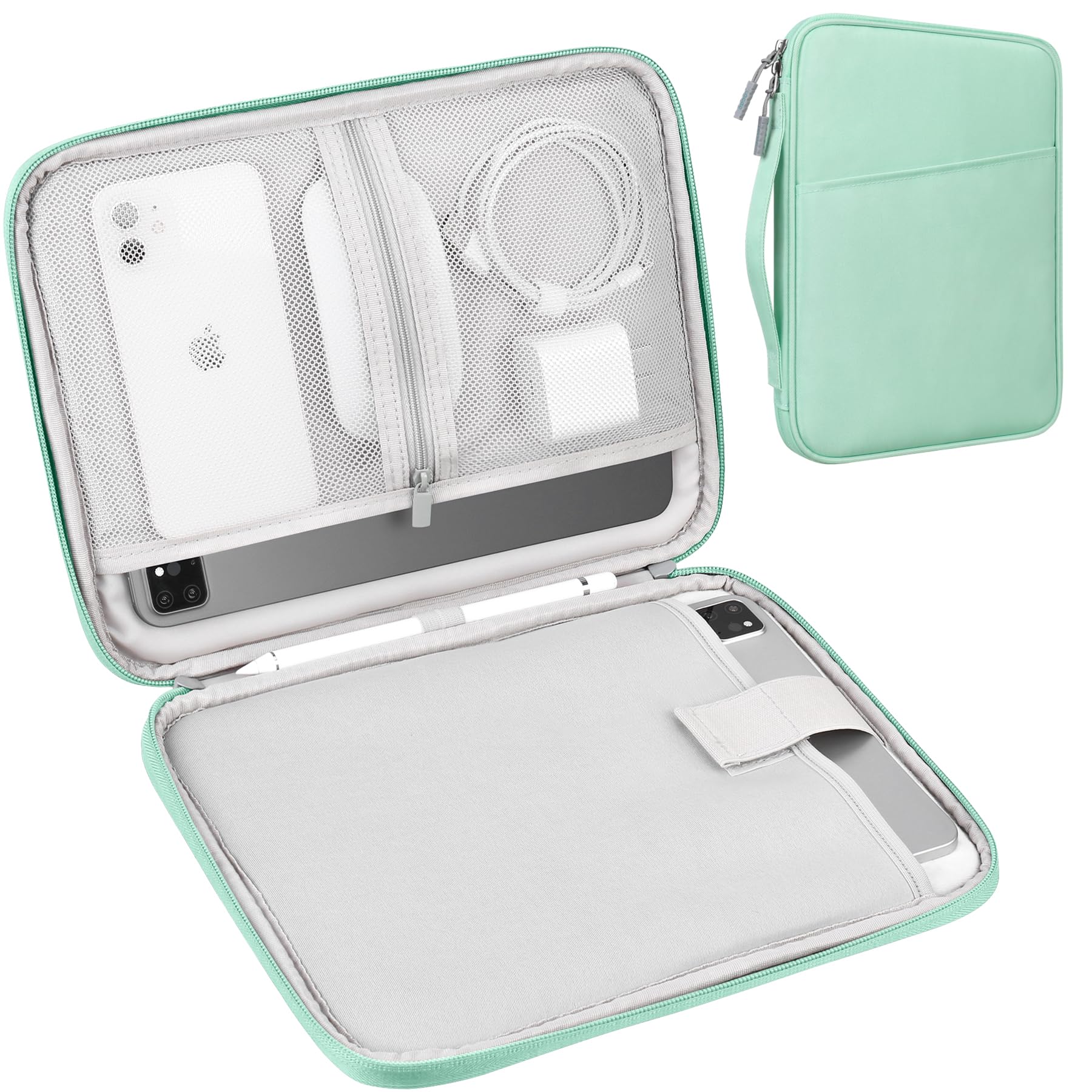Lacdo 11 Inch Tablet Sleeve Case - Compatible with iPad Pro M4/Air M3 M2/A16, 10.9