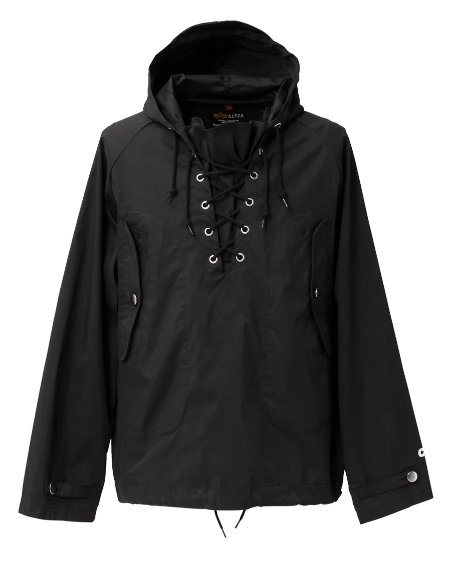 CDG x ALPHA ANORAK Jacket - Commes des Garçons Collaboration Windbreaker - Perfect for Streetwear & Urban Fashion