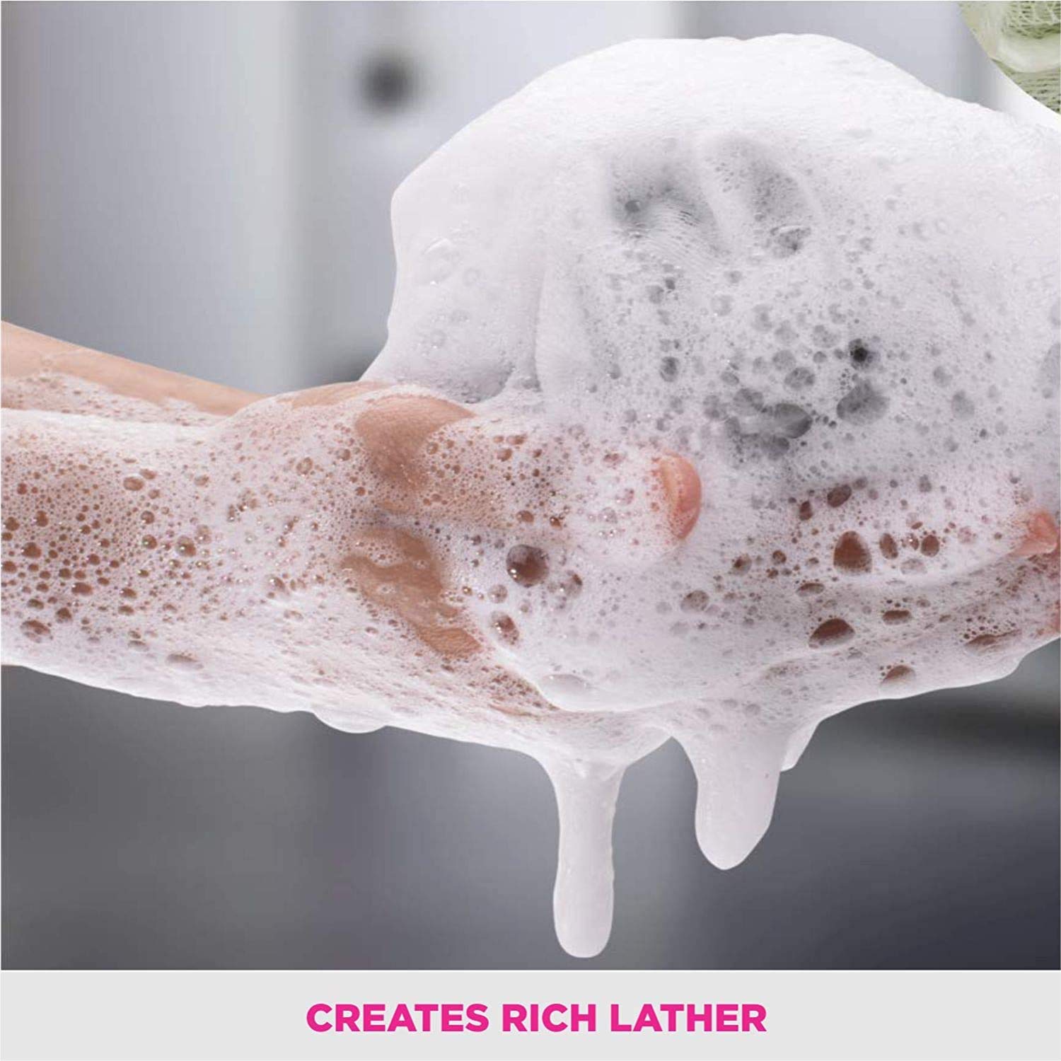 Premium Exfoliating Body Scrubber Sponge - Purple & White for Deep Cleansing & Skin Renewal | Ideal for Shower, Bath & Spa Days at Home