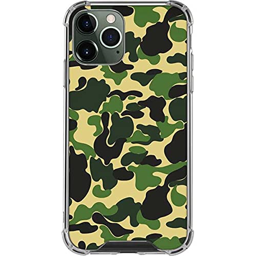 Skinit Clear Protective Phone Case for iPhone 12 Pro Max - Green Street Camo Design | Slim Fit, Scratch Resistant Cover | Perfect for Outdoor Activities, Travel & Daily Use
