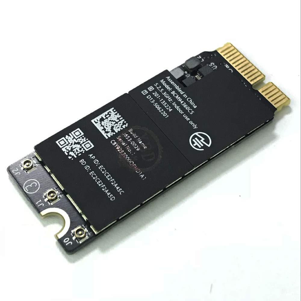 Willhom BCM94360CSAX Wireless Network Card - WiFi & Bluetooth 4.0 Replacement for MacBook Pro 13