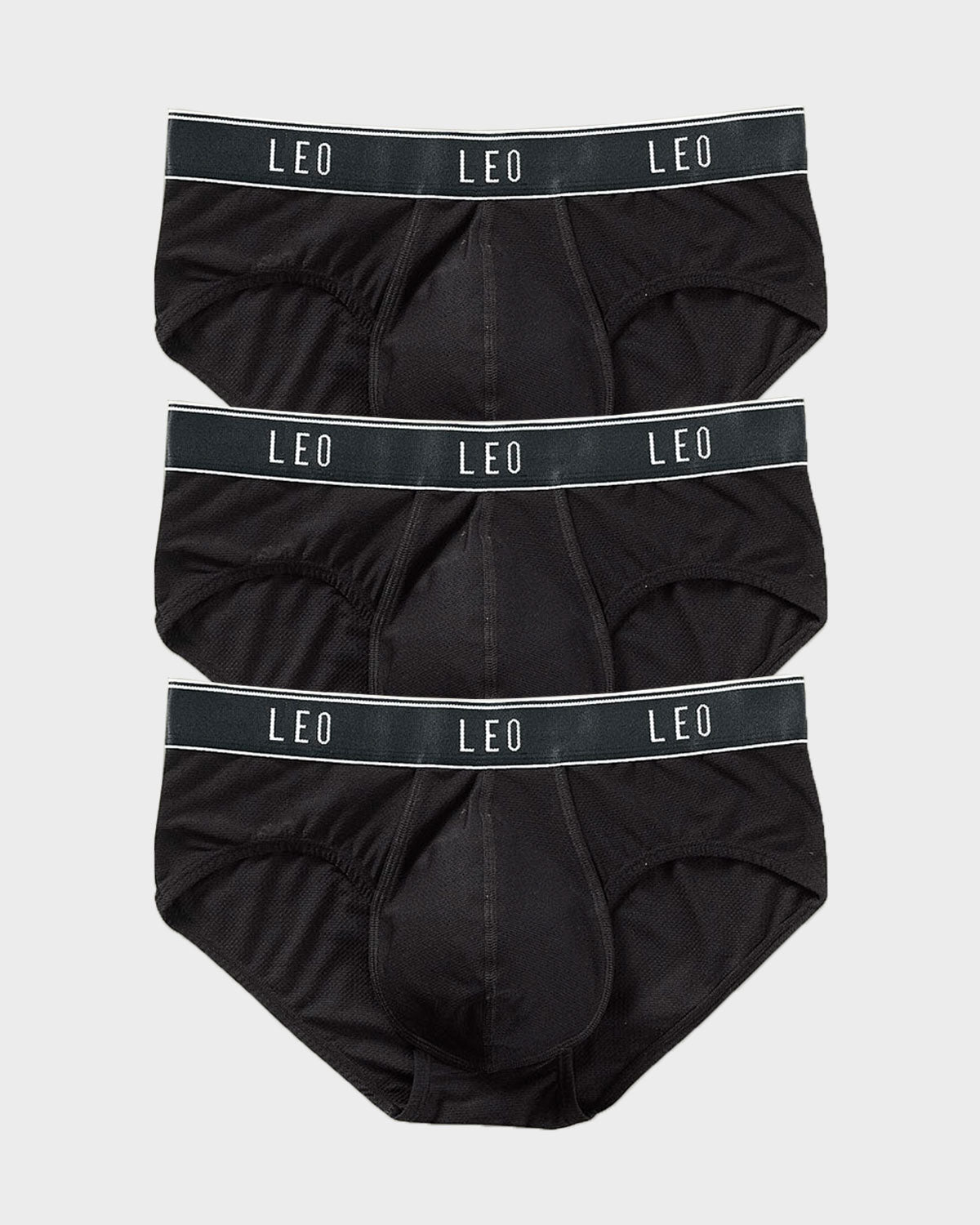 3 Pack Ultra Light Men's Briefs with Ergonomic Pouch - Breathable Underwear for Gym, Travel & Everyday Comfort