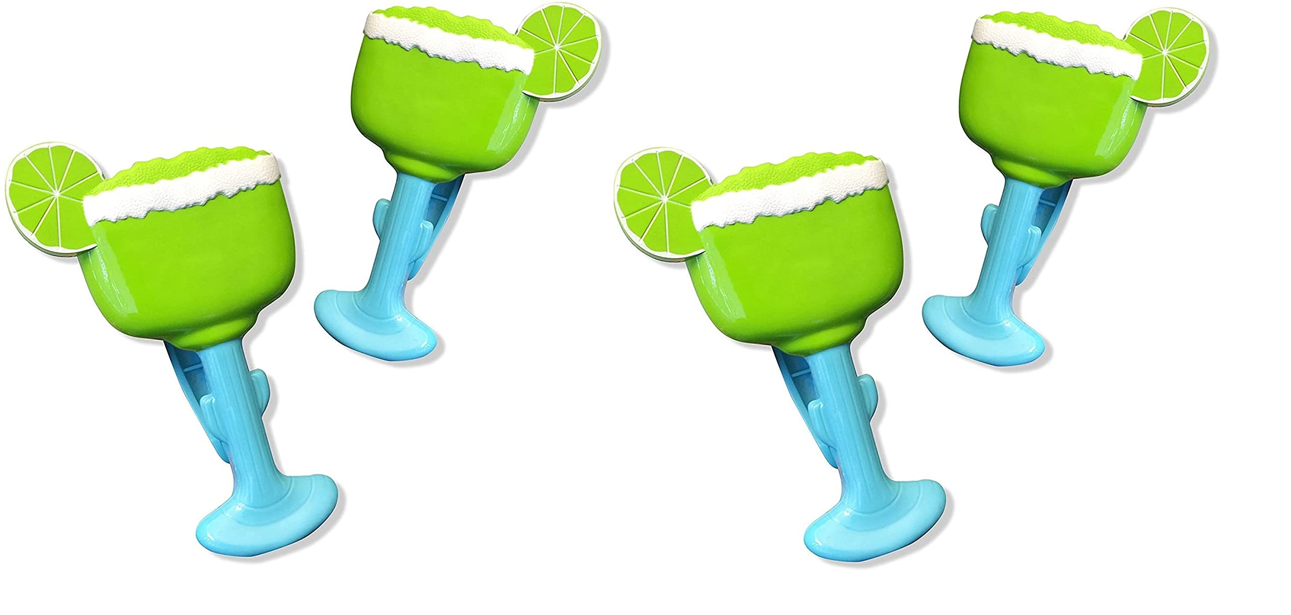 2-Pack C&H Beach Towel Clips - Heavy Duty Sandproof Towel Holders for Pool, Patio & Beach - Secure Cup Style Clips for Lounge Chairs, Umbrellas & Outdoor Furniture - Perfect for Vacations, Picnics & Summer Activities