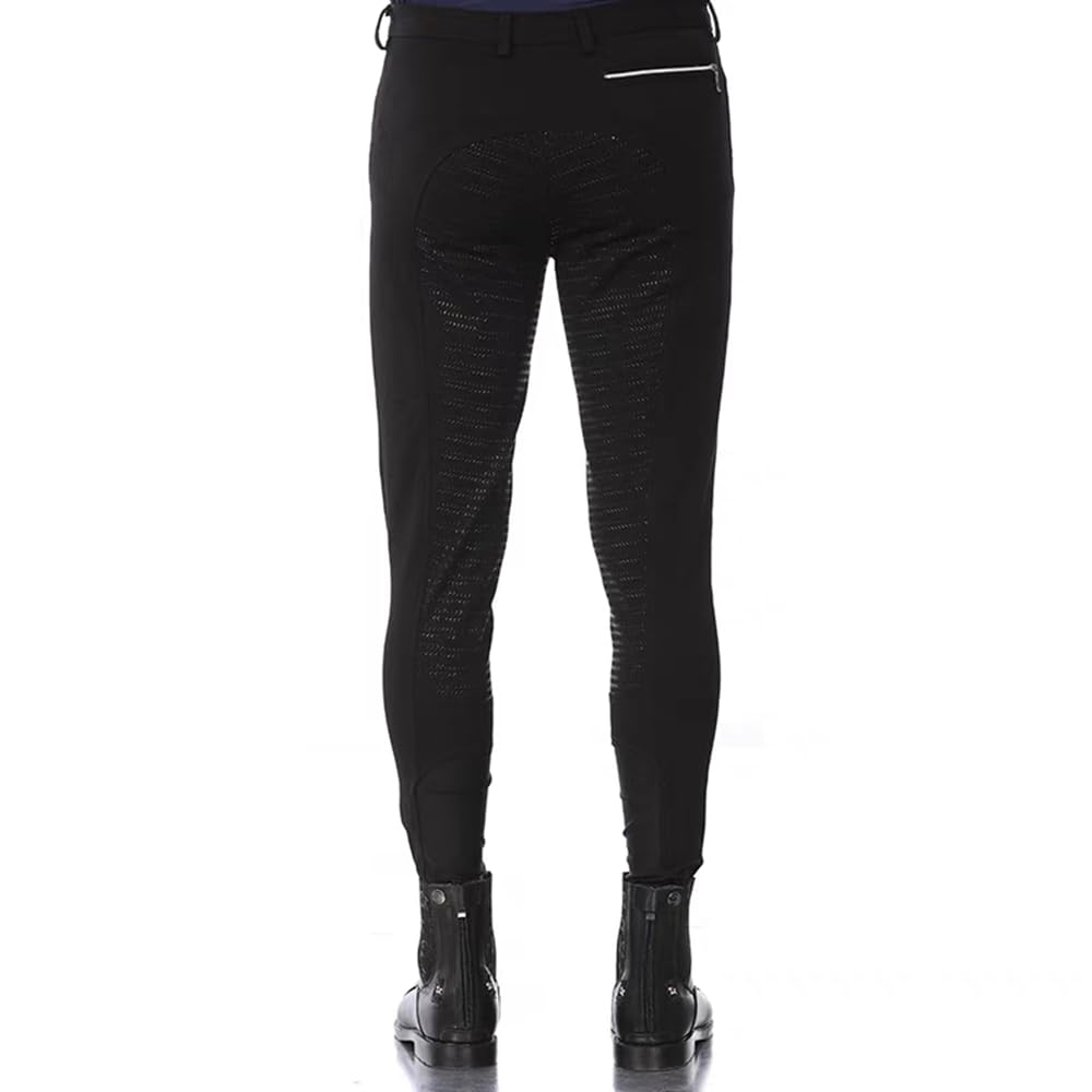 Men's Equestrian Breeches with Full Seat Silicone Grip - Comfortable Horse Riding Pants for Professional & Casual Equestrian Sports - Perfect for Show Jumping, Dressage & Trail Riding