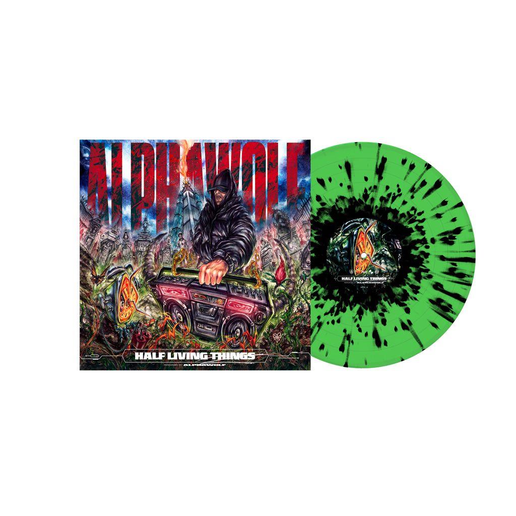 Alpha Wolf - Half Living Things Limited Edition Colored Vinyl LP | Exclusive Music Collectible for Vinyl Enthusiasts & Rock Fans | Perfect for Home Listening, Gifts & Music Collections