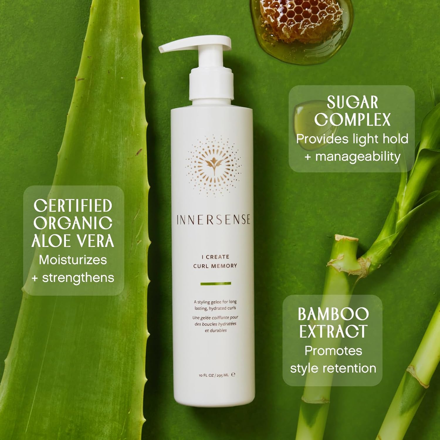 INNERSENSE Organic Beauty I Create Curl Memory - Natural Curl Defining Styling Cream for Wavy & Curly Hair - Perfect for Daily Styling & Frizz Control