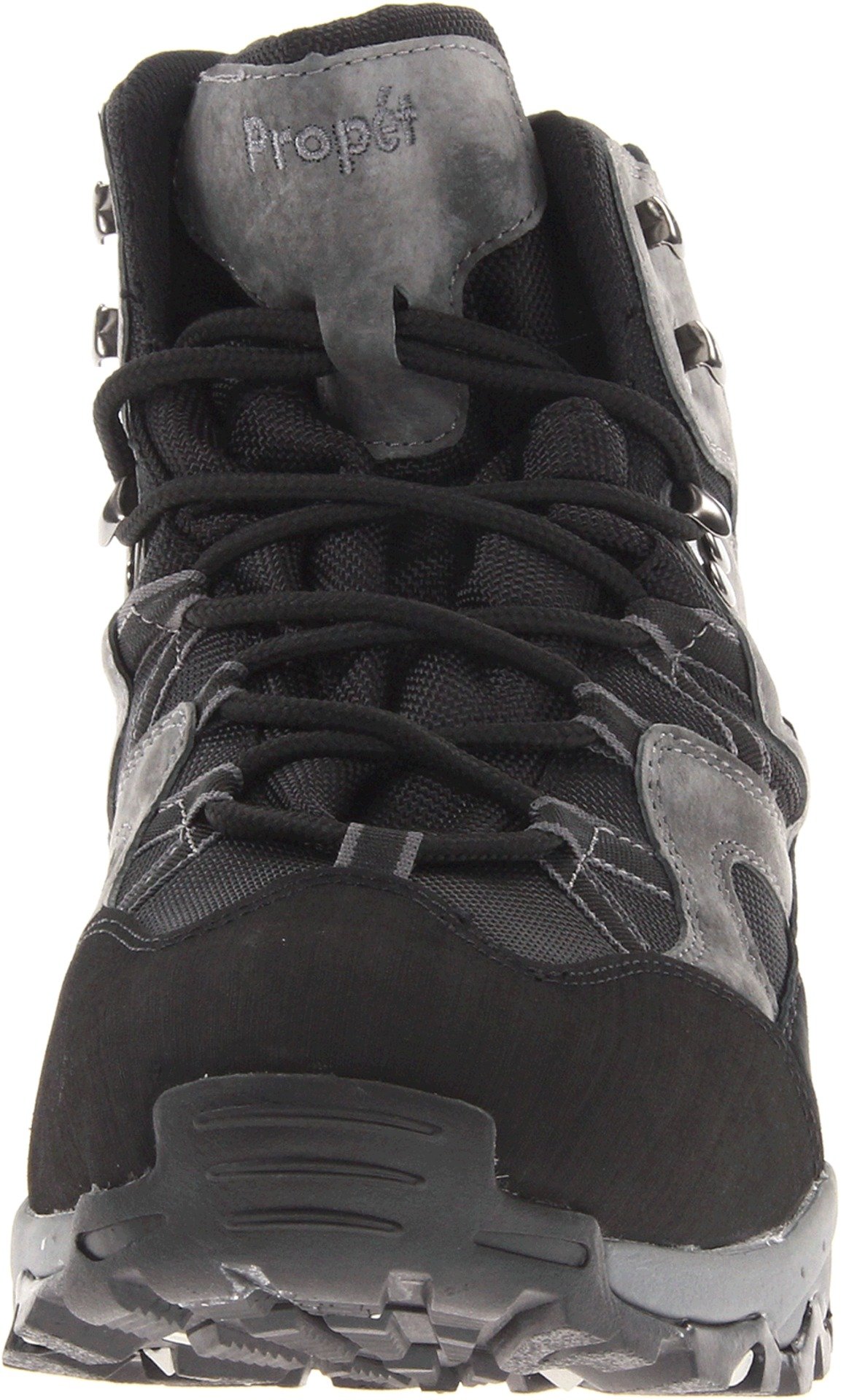 Propet Men's Eiger Mid Waterproof Hiking Boots - Lightweight Outdoor Trekking Shoes for Trail Walking & Camping Adventures