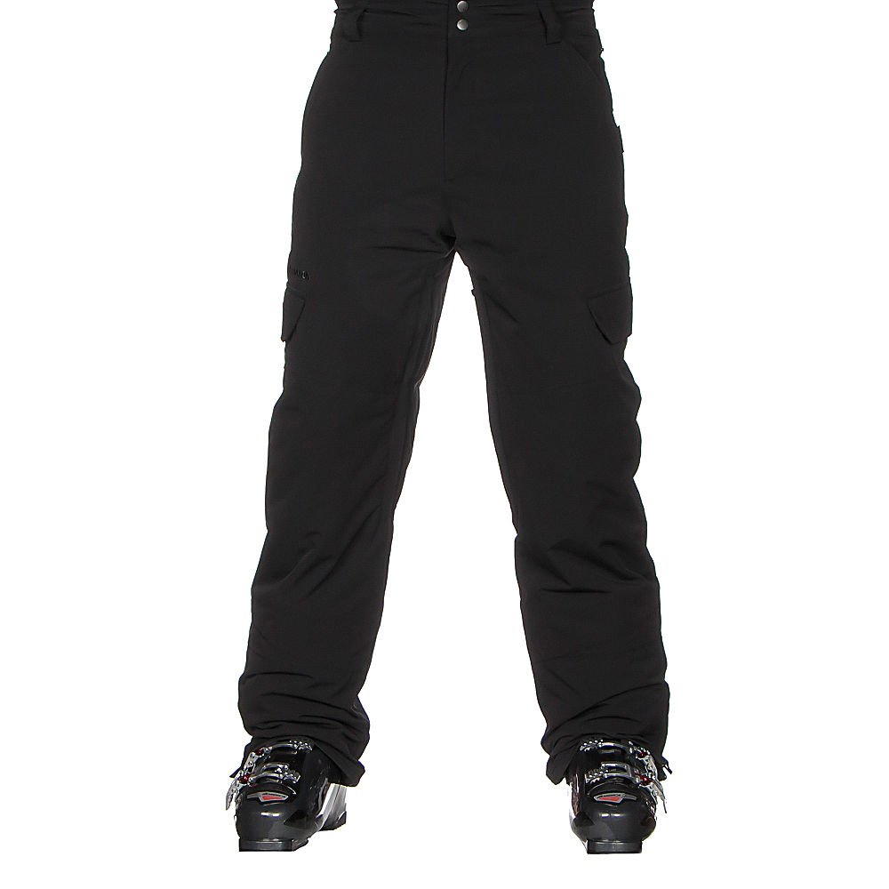 Armada Union Insulated Winter Pants for Men - Large Size, Black - Waterproof & Windproof Cold Weather Trousers for Outdoor Activities, Hiking, and Snow Sports