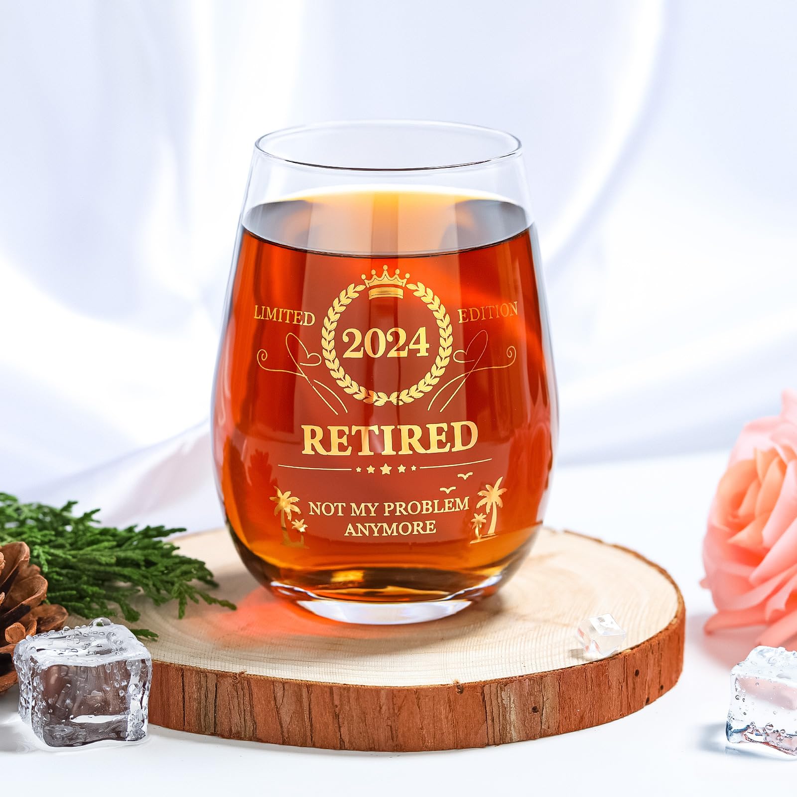 Best Retirement Gifts for Women 2024 - Funny Wine Glass for Teachers, Nurses & Coworkers - Perfect Retirement Party Favors