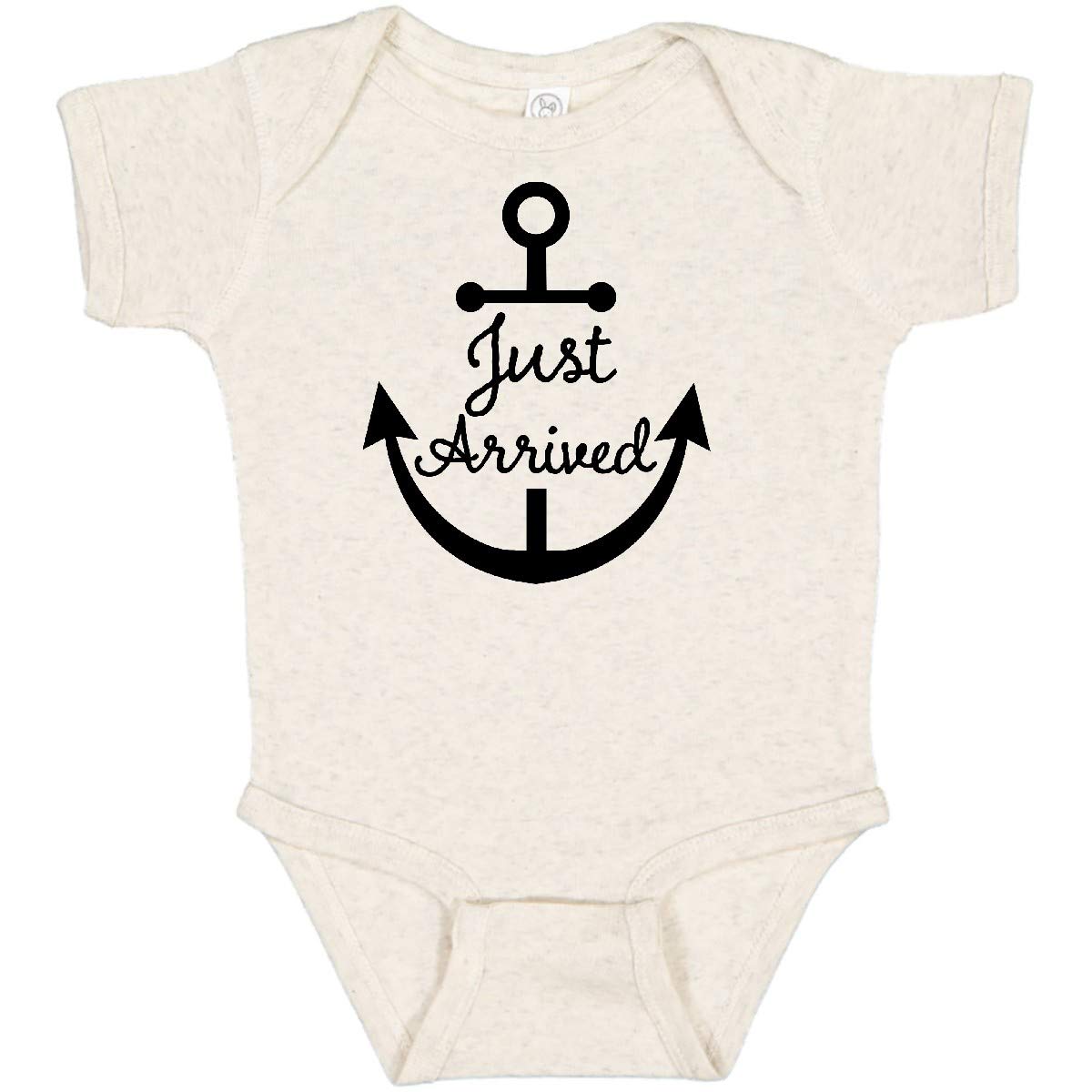 Inktastic New Baby Nautical Anchor Baby Bodysuit - Cute Sailor Outfit for Newborns & Infants - Perfect for Baby Showers, Photo Shoots & Nautical Themed Events