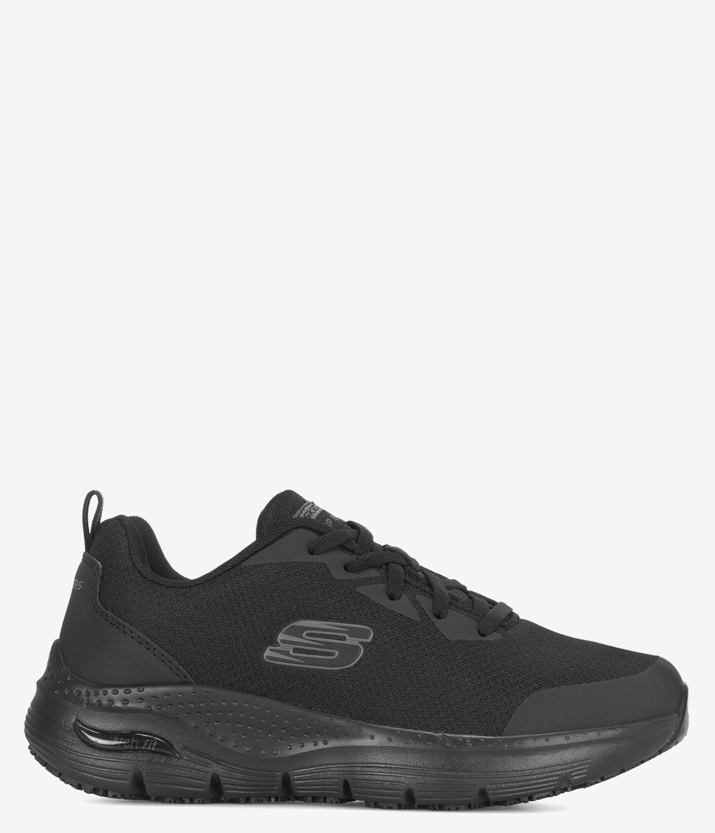 Skechers Women's Arch Fit Slip Resistant Work Shoes - Comfortable & Durable Non-Slip Safety Footwear for Nurses, Waitresses & Healthcare Professionals